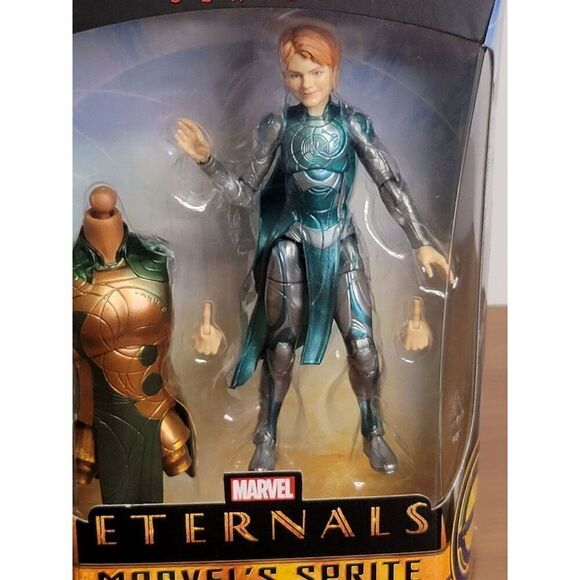 NEW SEALED Marvel Legends Eternals SPRITE Figure + Accessories #A20 - Picture 2 of 4